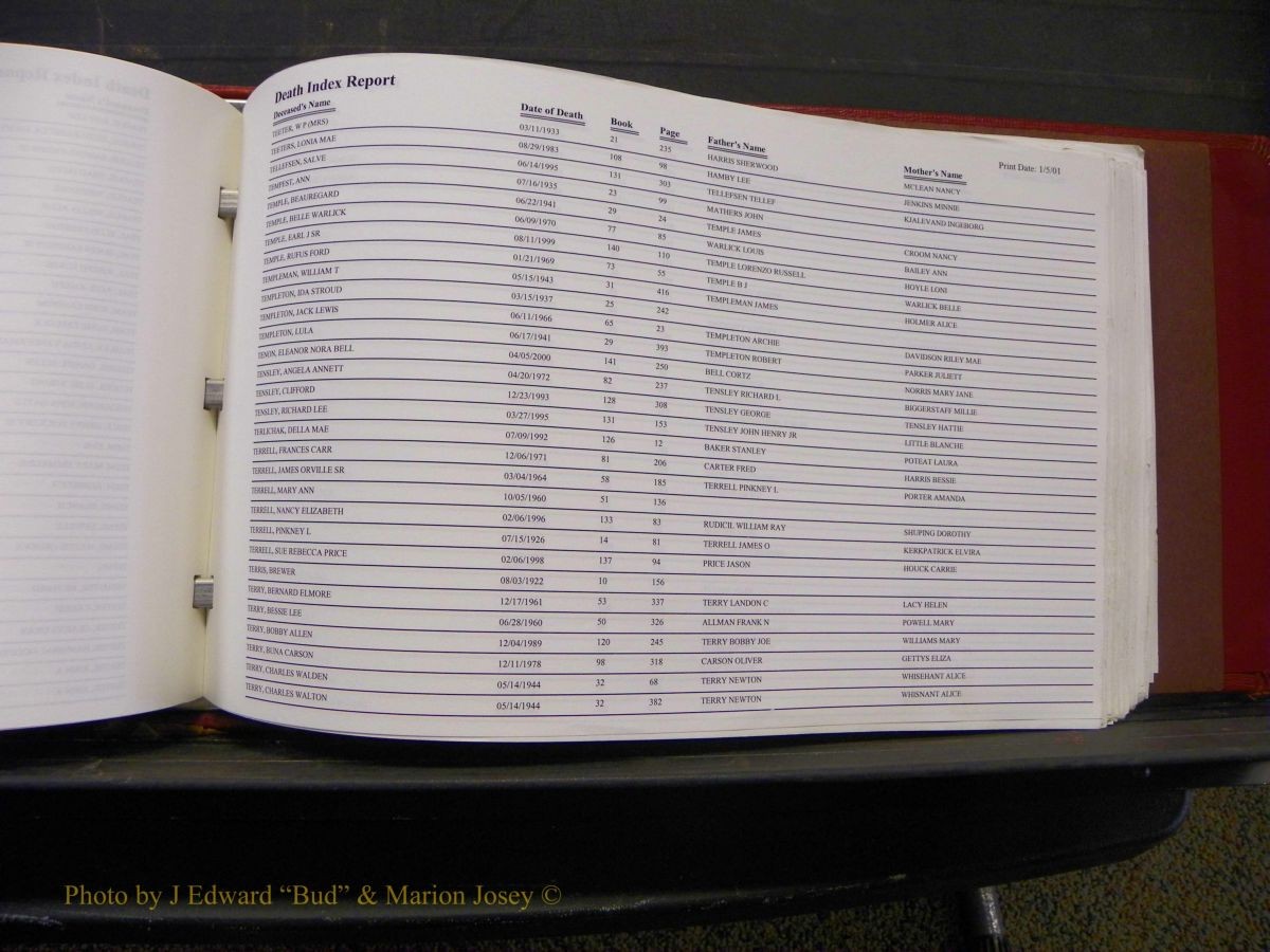 Burke Deaths, 1913-2001, M-Z 510.JPG
