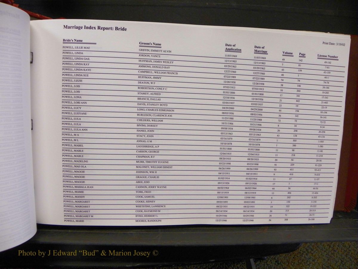 Burke Marriage Female Index, N-Z 072.JPG