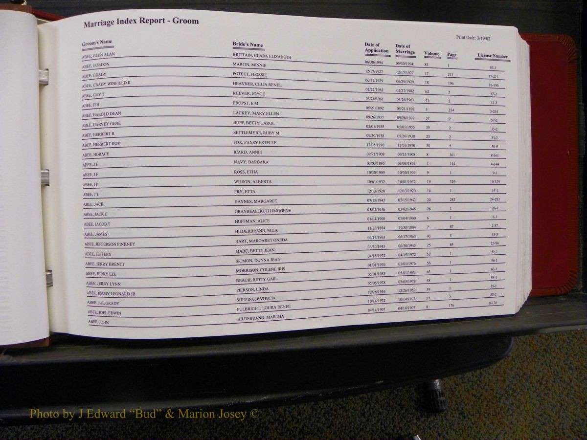 Burke Marriage Male Index, A-D 004.JPG