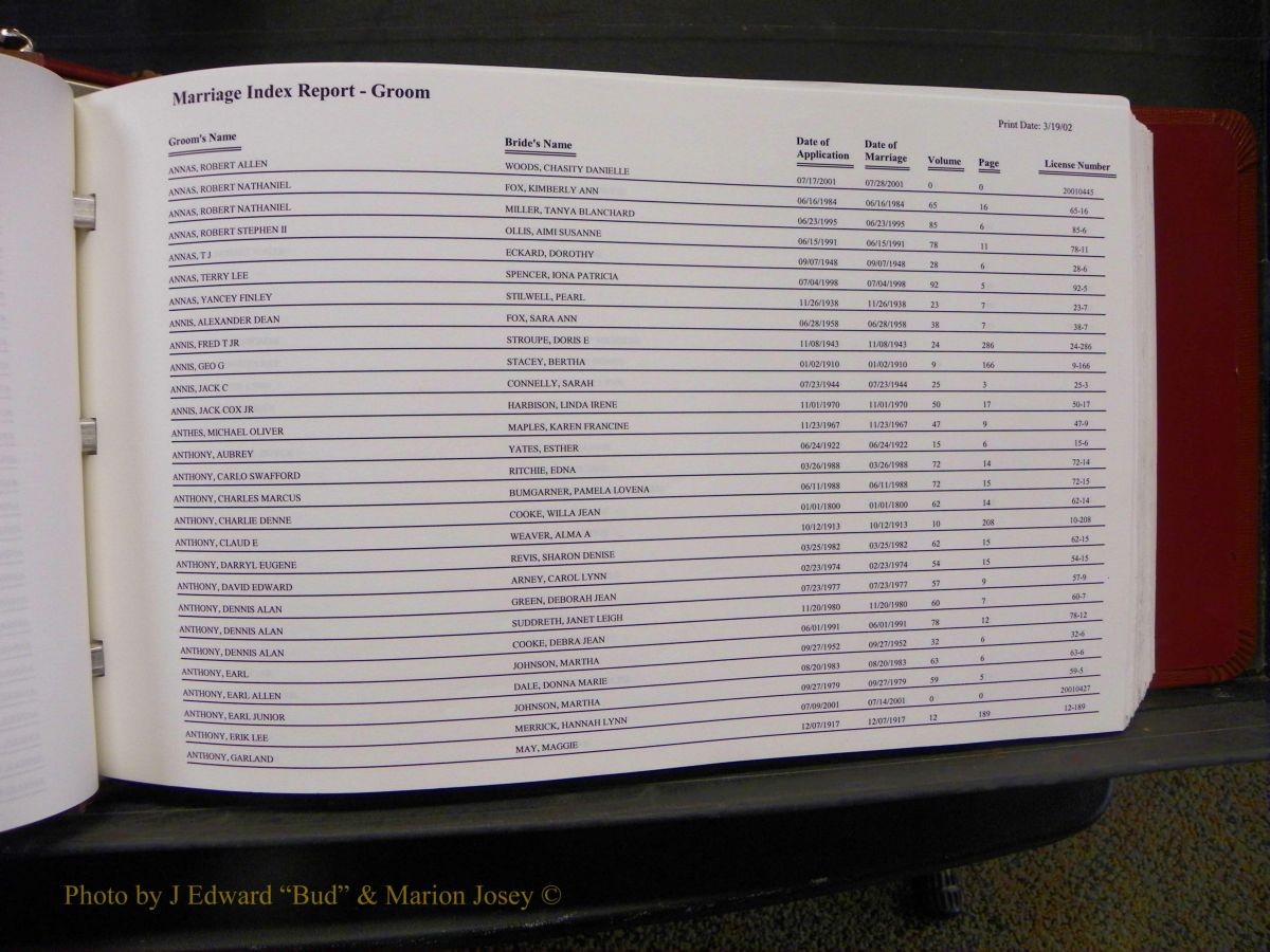 Burke Marriage Male Index, A-D 028.JPG