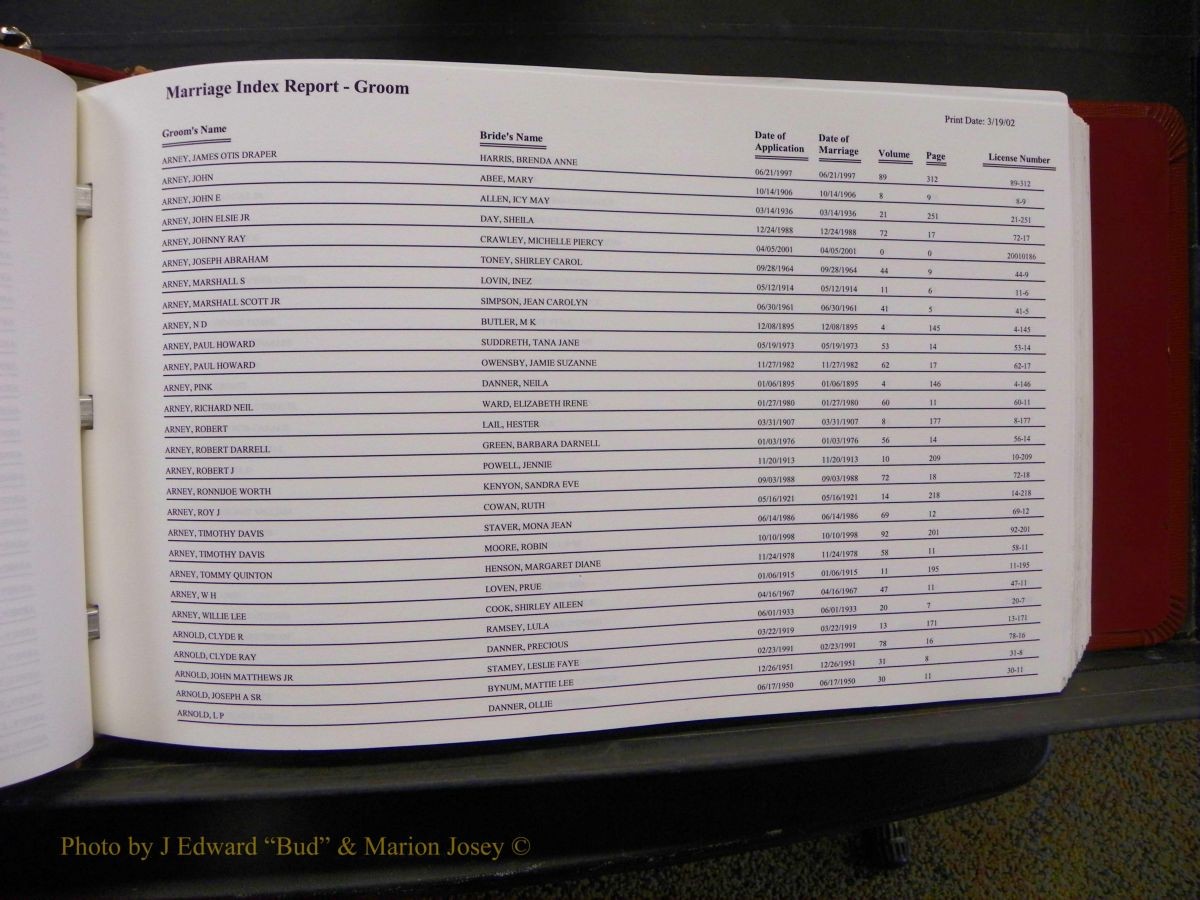 Burke Marriage Male Index, A-D 031.JPG