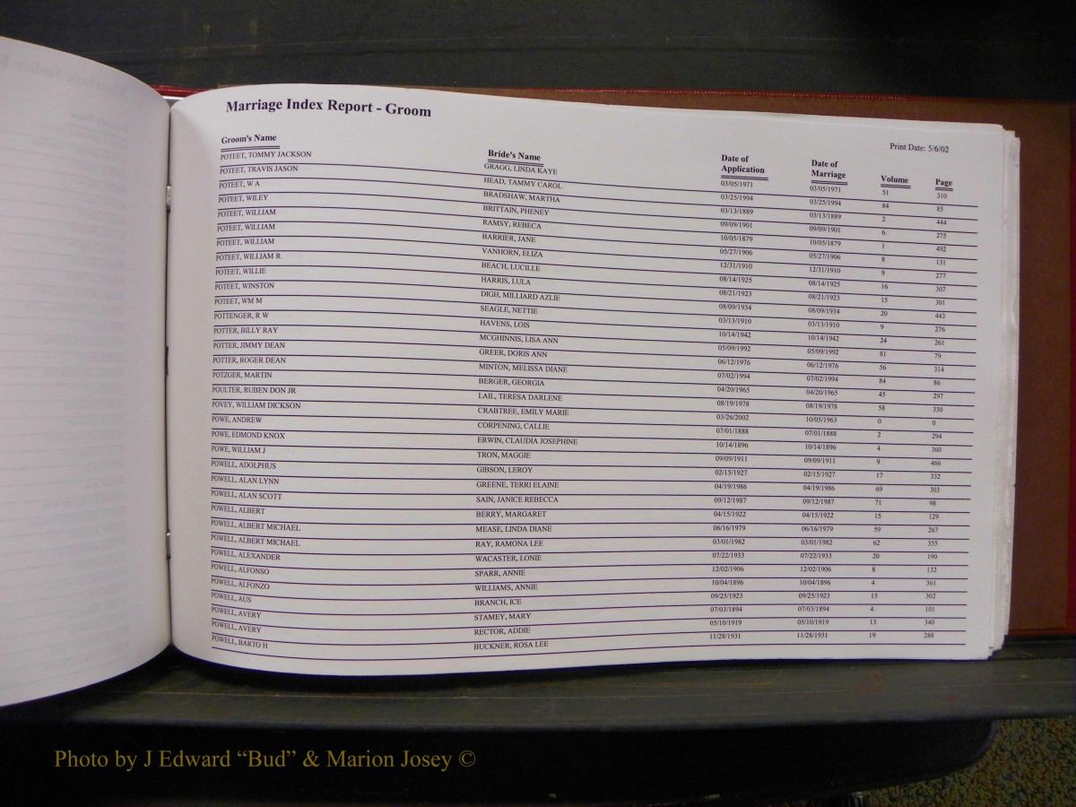 Burke Marriage Male Index, Book 2, Q-Z 056.JPG