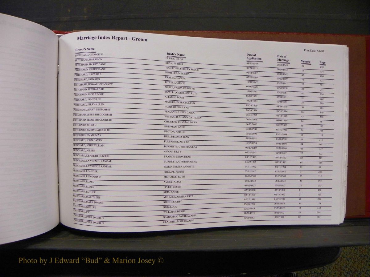 Burke Marriage Male Index, Book 2, Q-Z 071.JPG