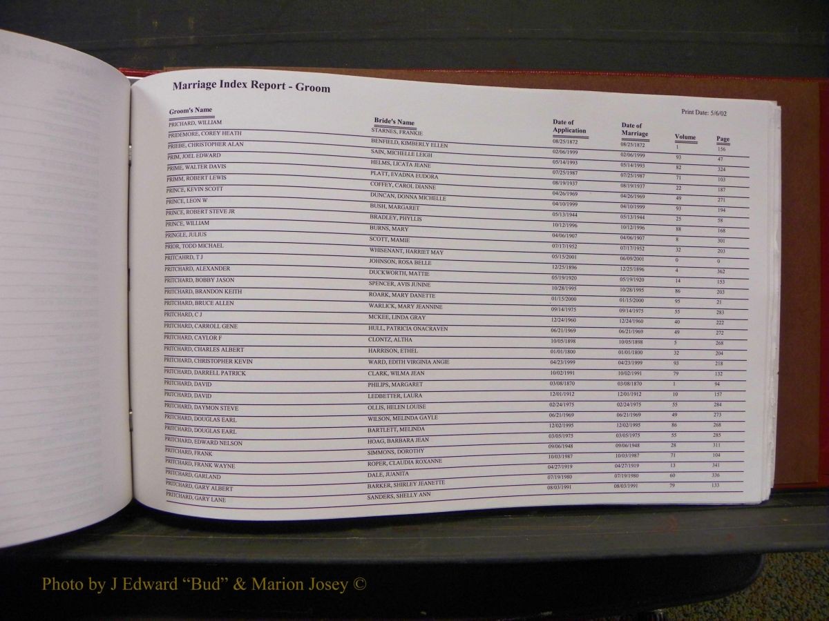 Burke Marriage Male Index, Book 2, Q-Z 072.JPG