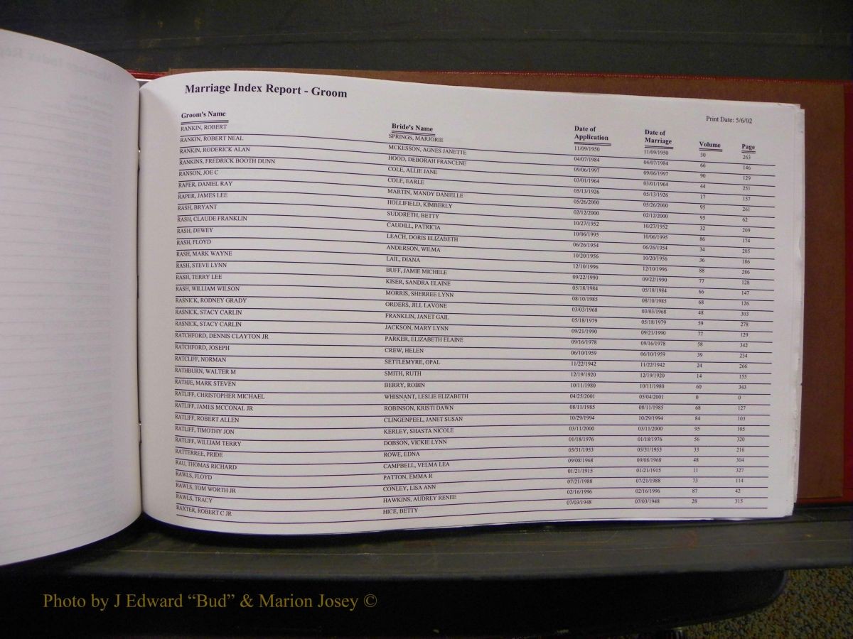 Burke Marriage Male Index, Book 2, Q-Z 090.JPG