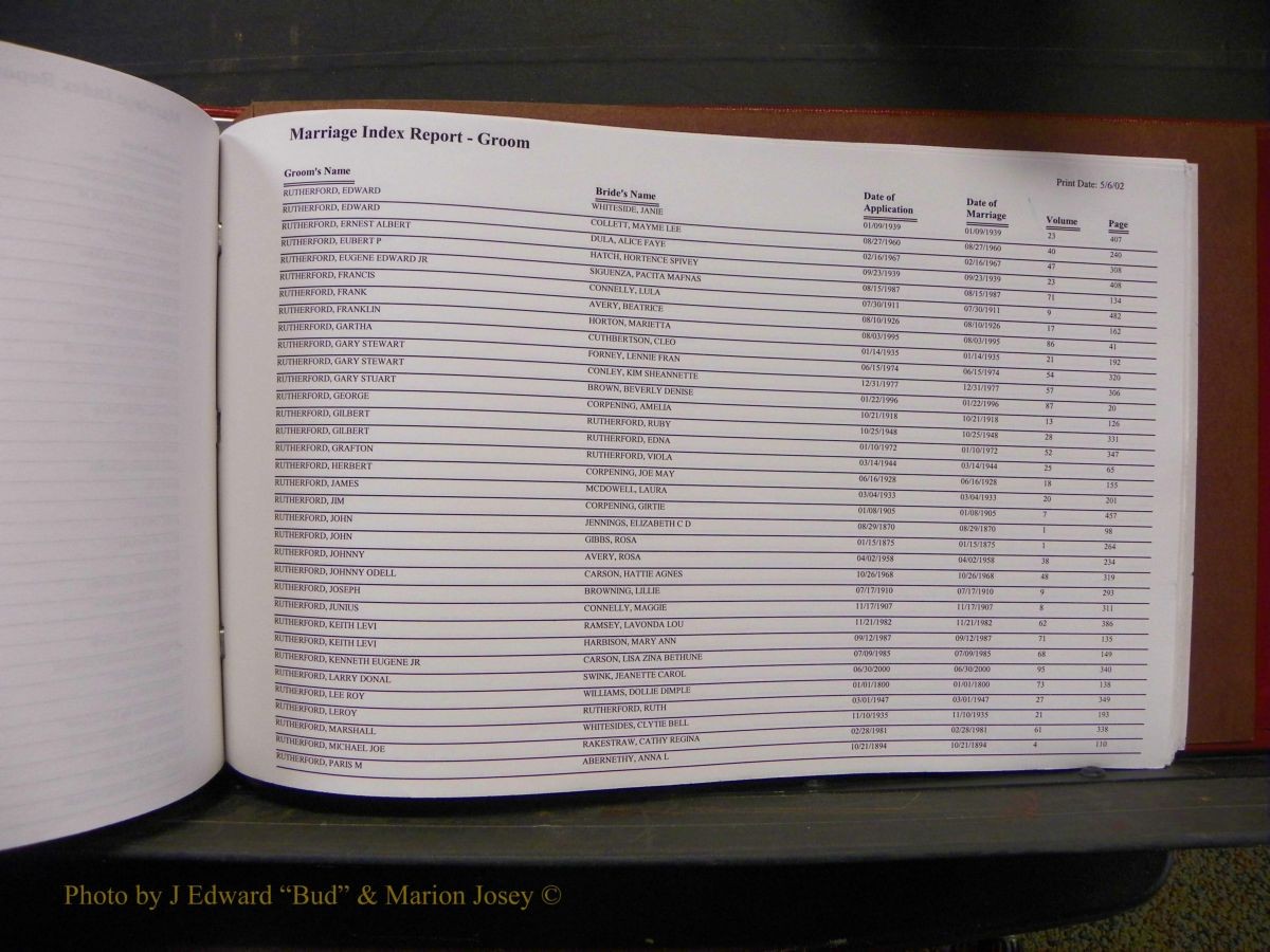 Burke Marriage Male Index, Book 2, Q-Z 130.JPG