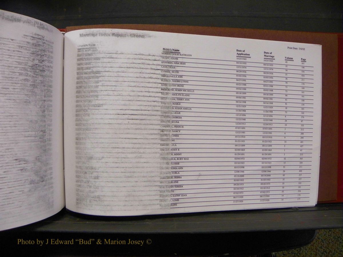 Burke Marriage Male Index, Book 2, Q-Z 175.JPG