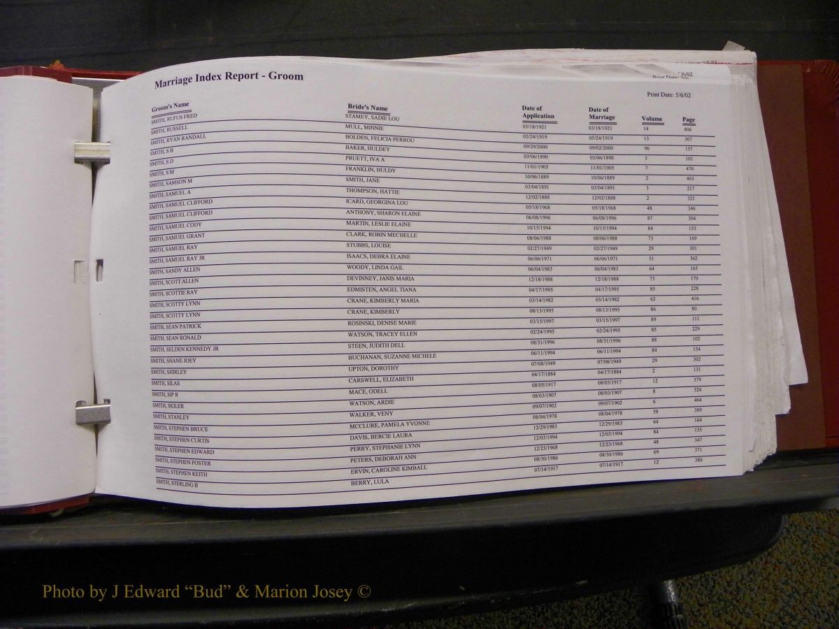 Burke Marriage Male Index, Book 2, Q-Z 192.JPG