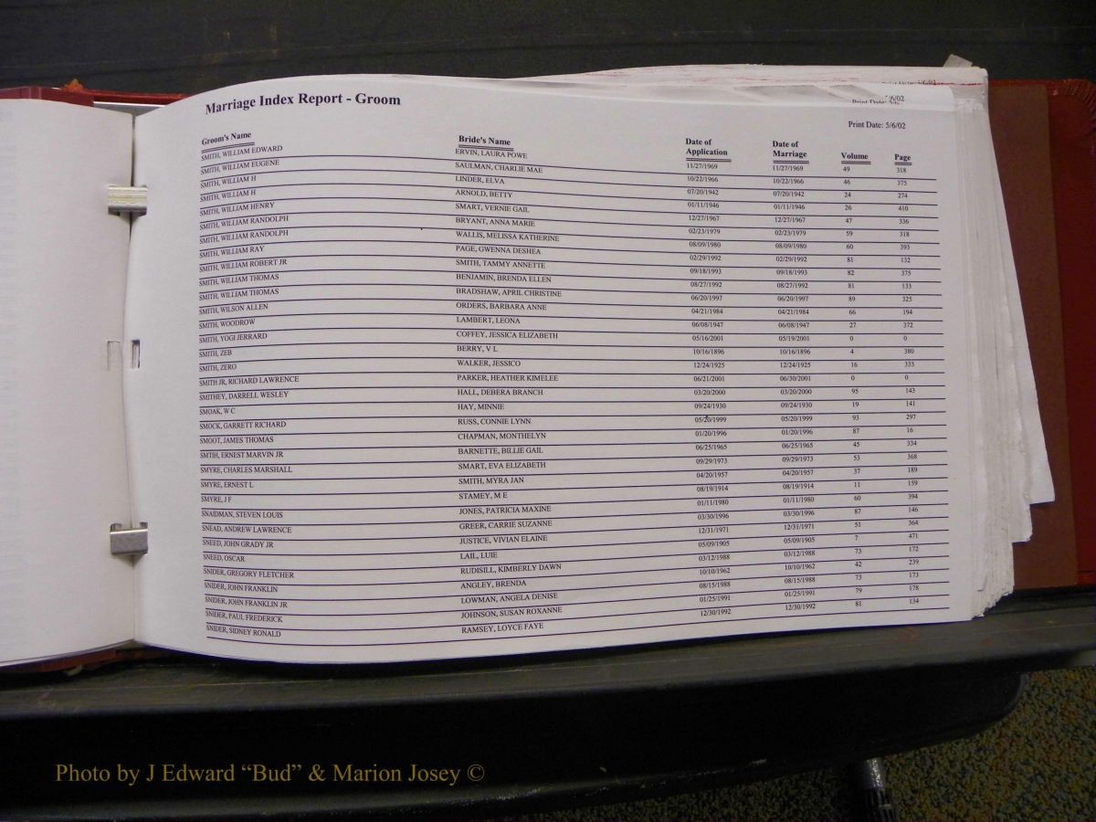 Burke Marriage Male Index, Book 2, Q-Z 195.JPG