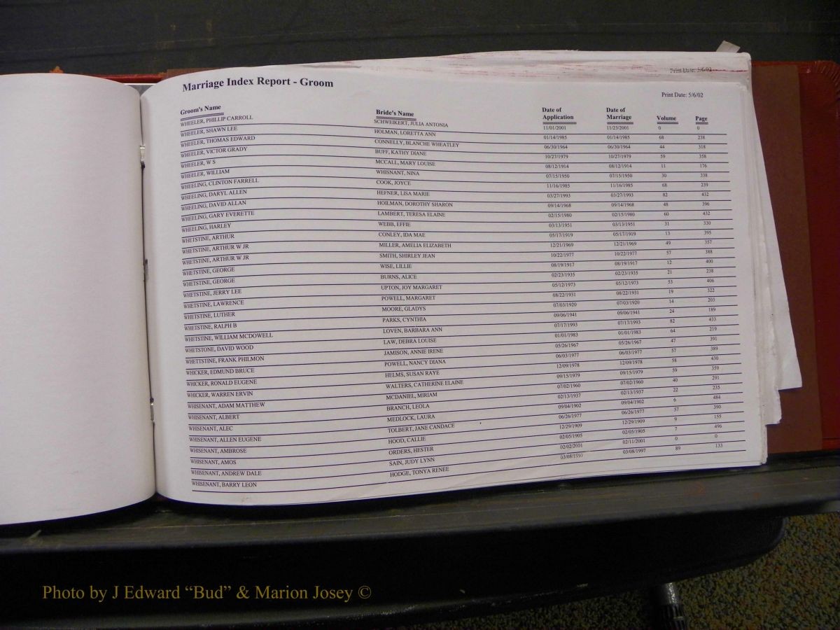 Burke Marriage Male Index, Book 2, Q-Z 302.JPG