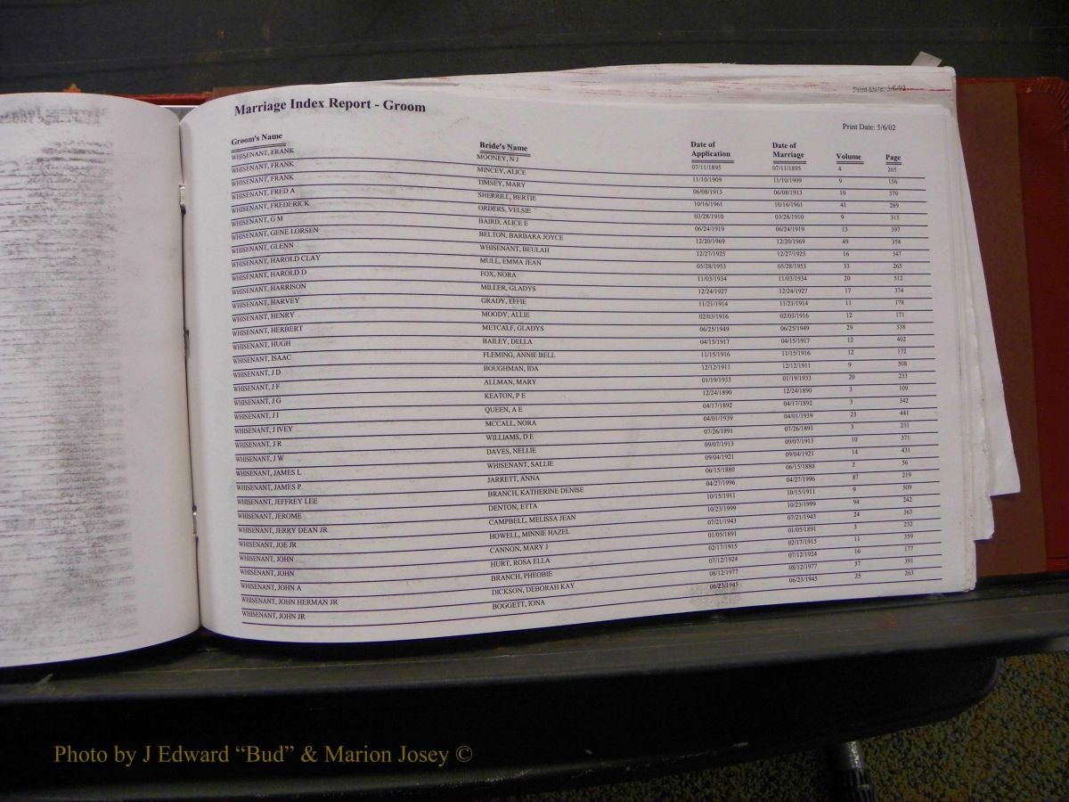 Burke Marriage Male Index, Book 2, Q-Z 305.JPG
