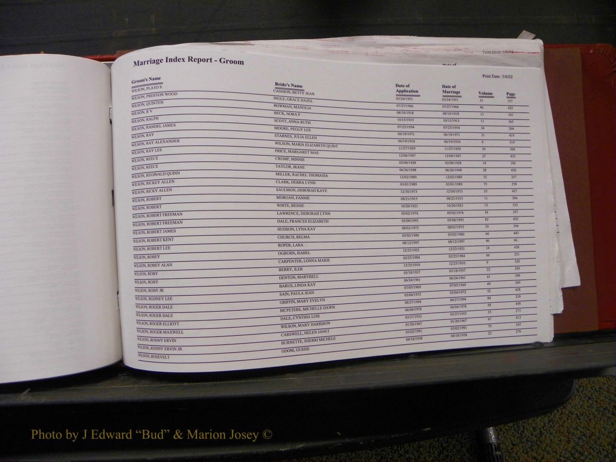 Burke Marriage Male Index, Book 2, Q-Z 340.JPG