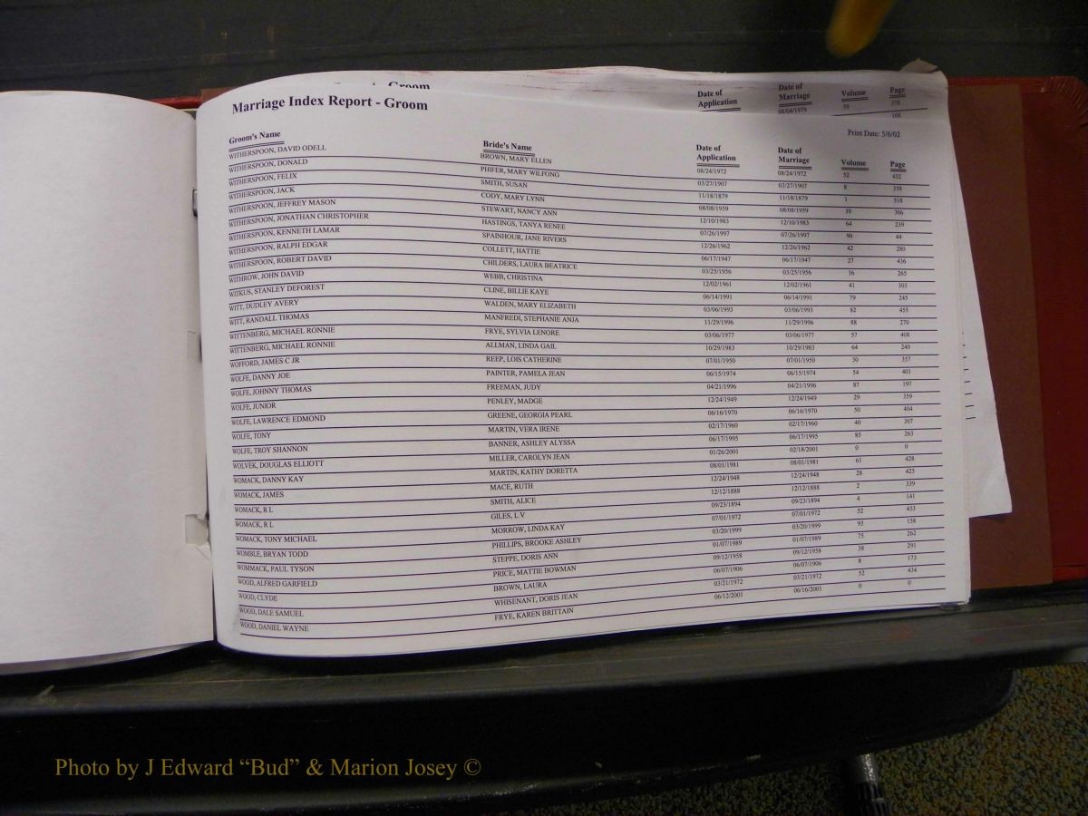Burke Marriage Male Index, Book 2, Q-Z 347.JPG