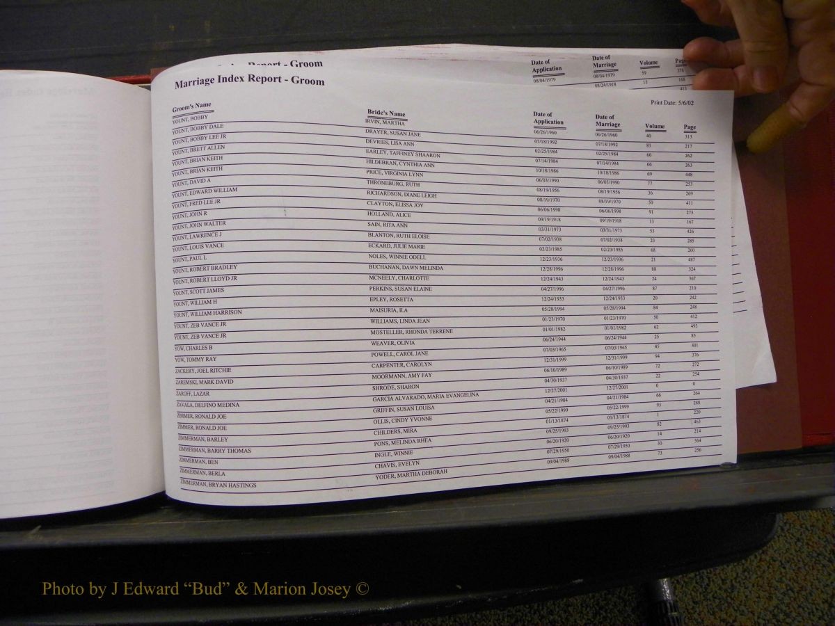 Burke Marriage Male Index, Book 2, Q-Z 366.JPG