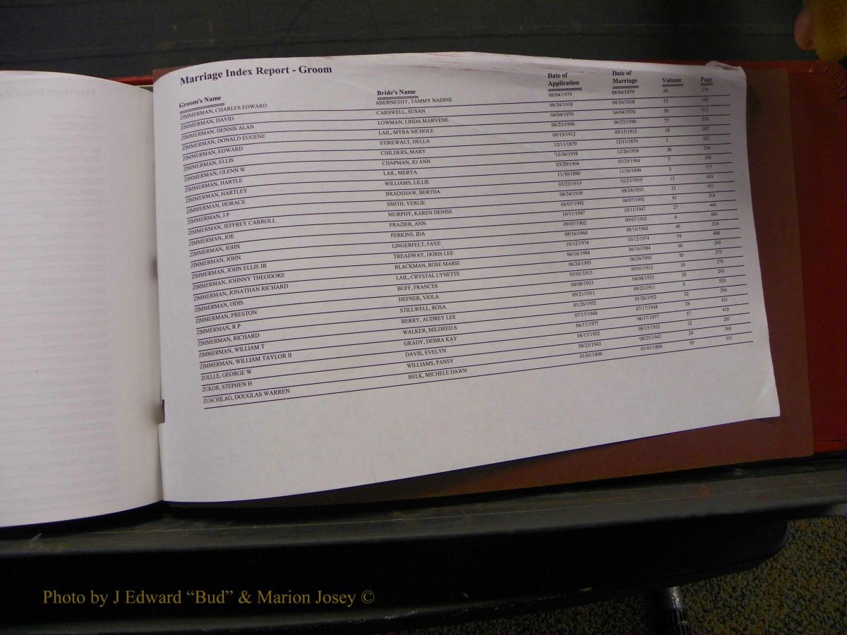 Burke Marriage Male Index, Book 2, Q-Z 367.JPG