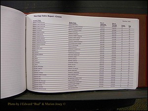 Burke Marriage Male Index, Book 2, Q-Z 129.JPG