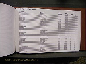 Burke Marriage Male Index, Book 2, Q-Z 133.JPG