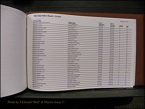 Burke Marriage Male Index, Book 2, Q-Z 160.JPG