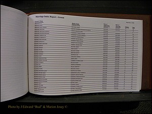 Burke Marriage Male Index, Book 2, Q-Z 161.JPG