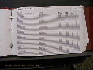 Burke Marriage Male Index, Book 2, Q-Z 197.JPG