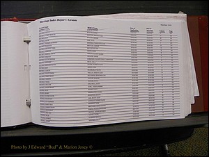 Burke Marriage Male Index, Book 2, Q-Z 218.JPG