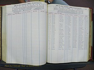 Cleveland Co, NC, Births, A-Z, 1951-1956 (147).JPG