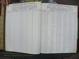 Cleveland Co, NC, Births, A-Z, 1951-1956 (16).JPG