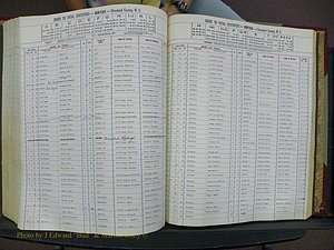Cleveland Co, NC, Births, A-Z, 1951-1956 (219).JPG