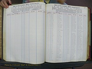 Cleveland Co, NC, Births, A-Z, 1951-1956 (77).JPG