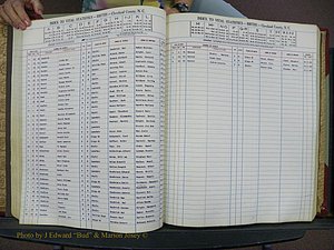 Cleveland Co, NC, Births, A-Z, 1951-1956 (90).JPG