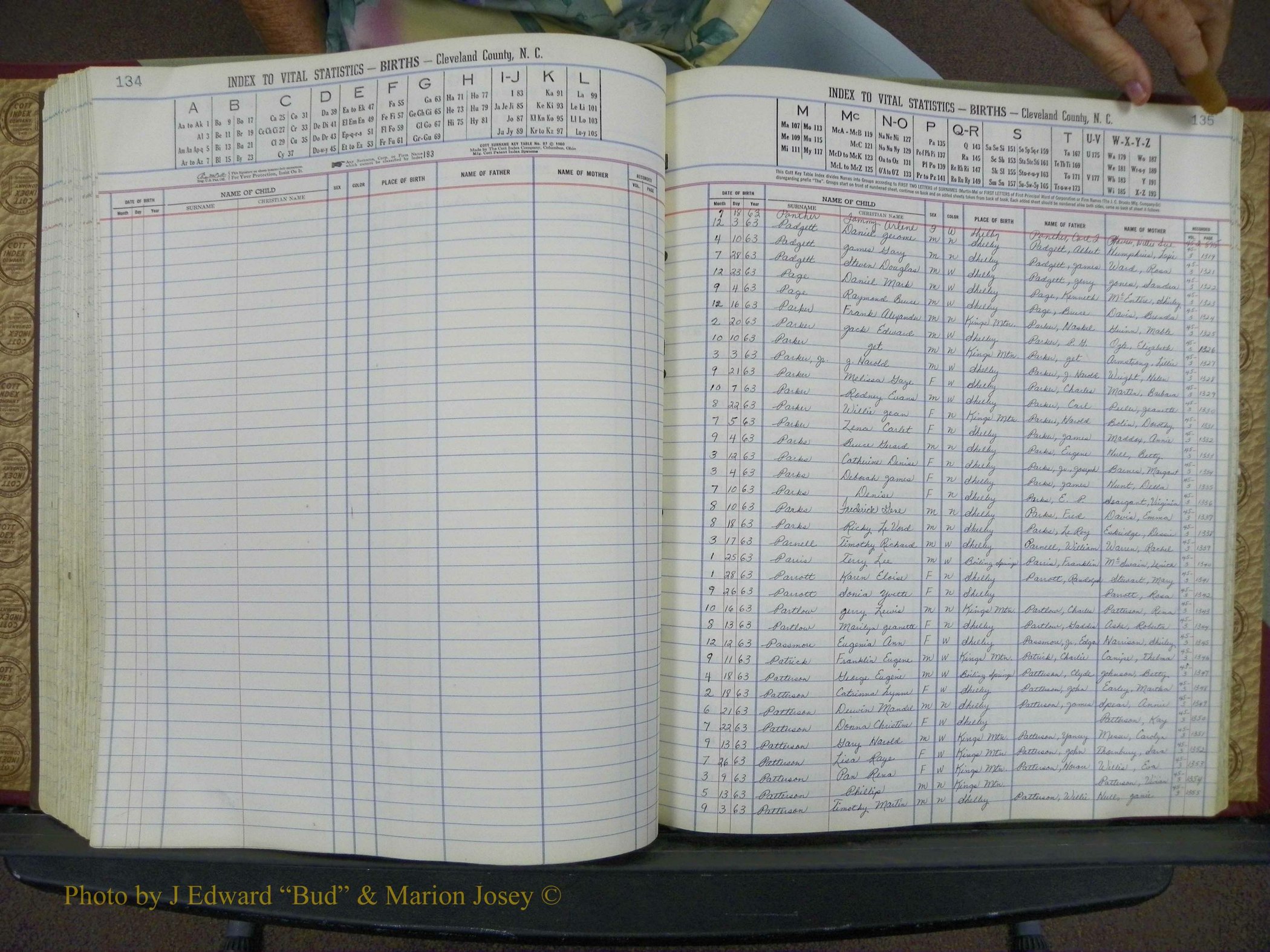 Cleveland Co, NC, Births, A-Z, 1963-1968 (141).JPG