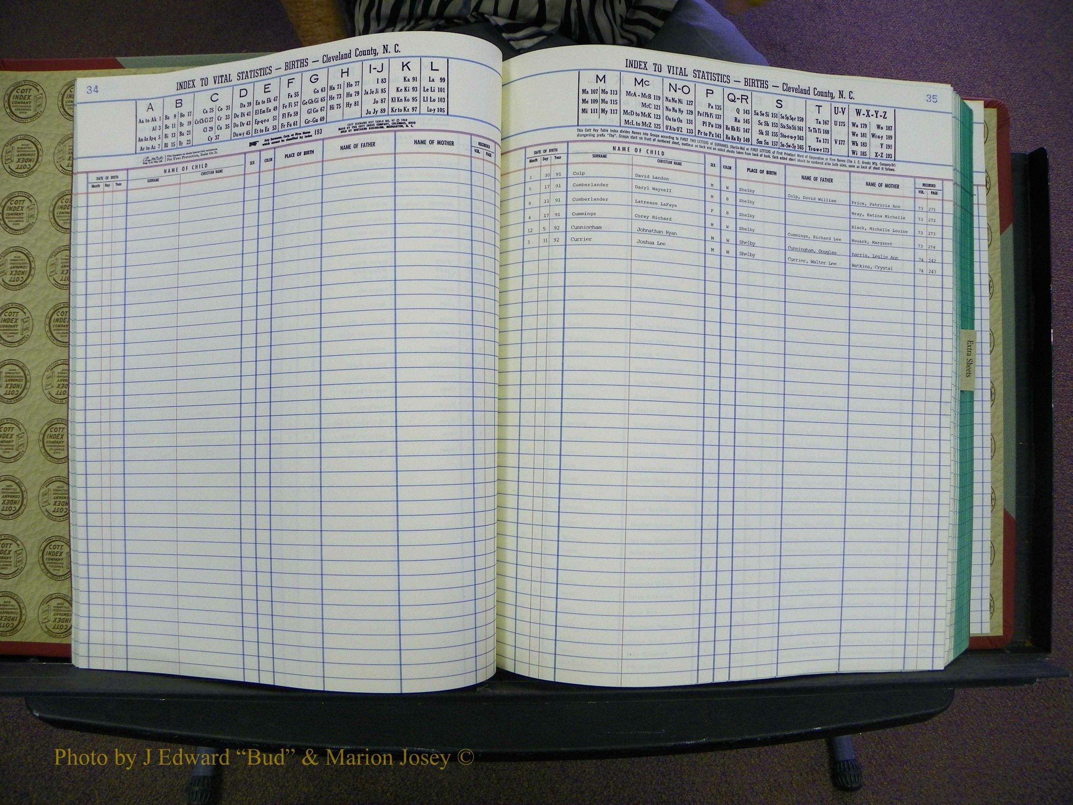 Cleveland Births, 1991-1992, + Delayed Book 2 019.JPG