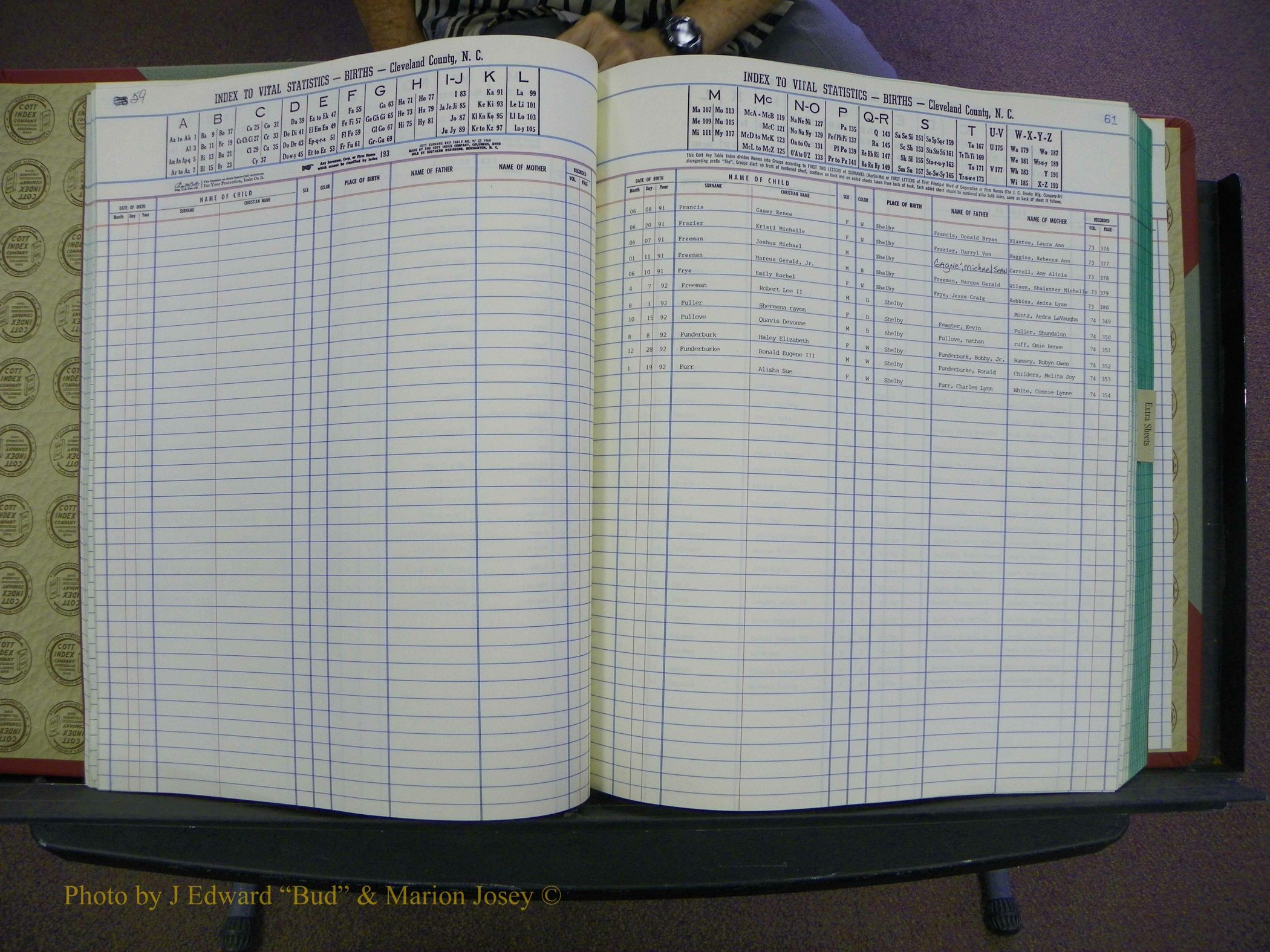 Cleveland Births, 1991-1992, + Delayed Book 2 031.JPG