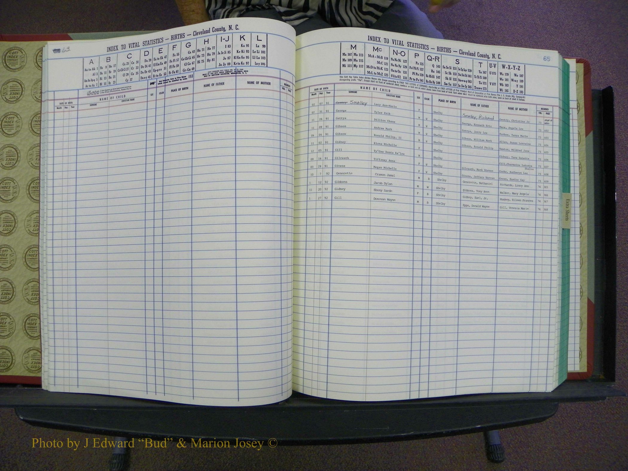 Cleveland Births, 1991-1992, + Delayed Book 2 033.JPG