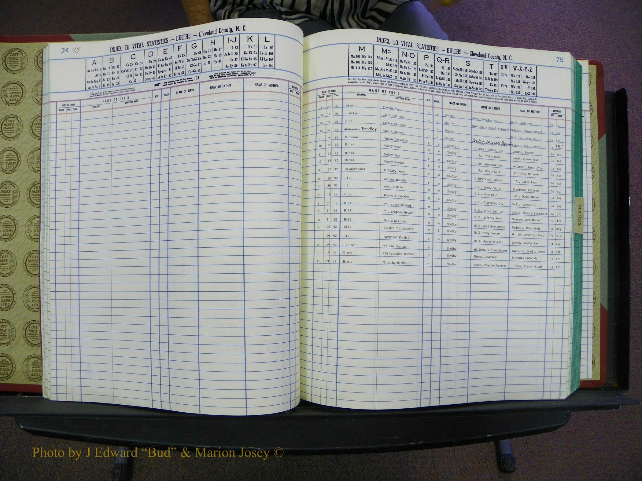 Cleveland Births, 1991-1992, + Delayed Book 2 039.JPG