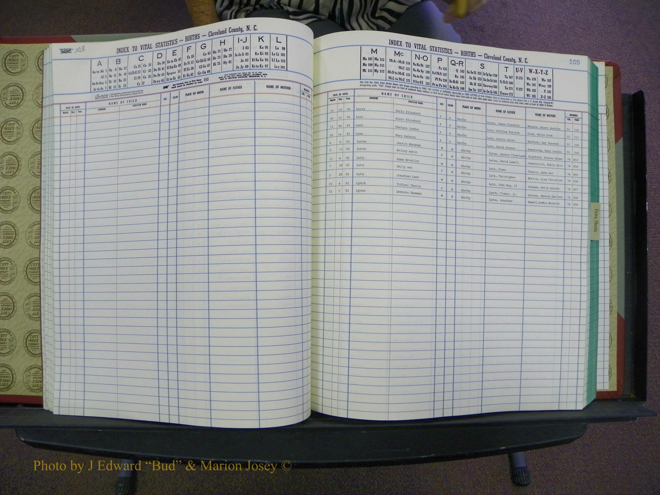 Cleveland Births, 1991-1992, + Delayed Book 2 054.JPG