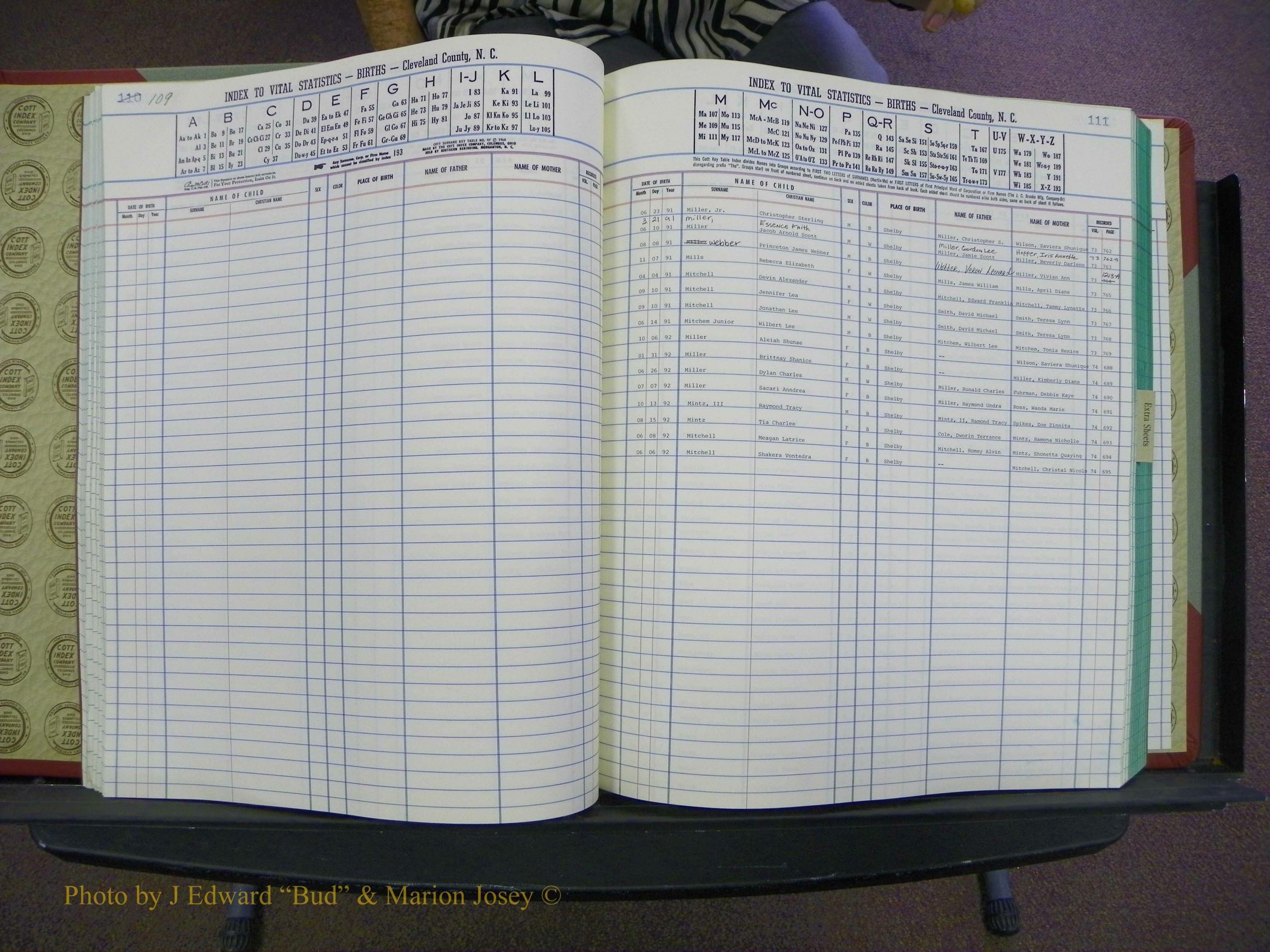 Cleveland Births, 1991-1992, + Delayed Book 2 056.JPG