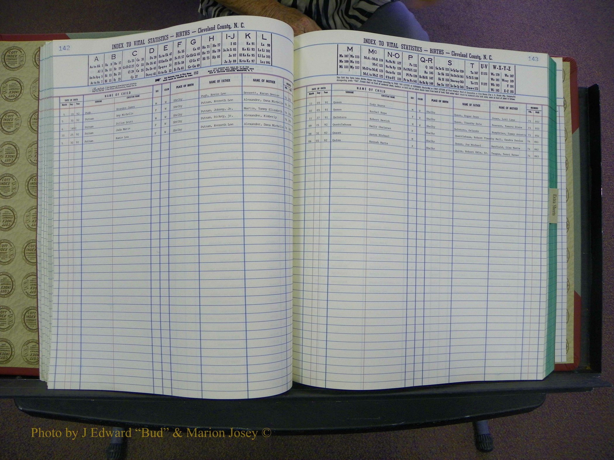 Cleveland Births, 1991-1992, + Delayed Book 2 071.JPG