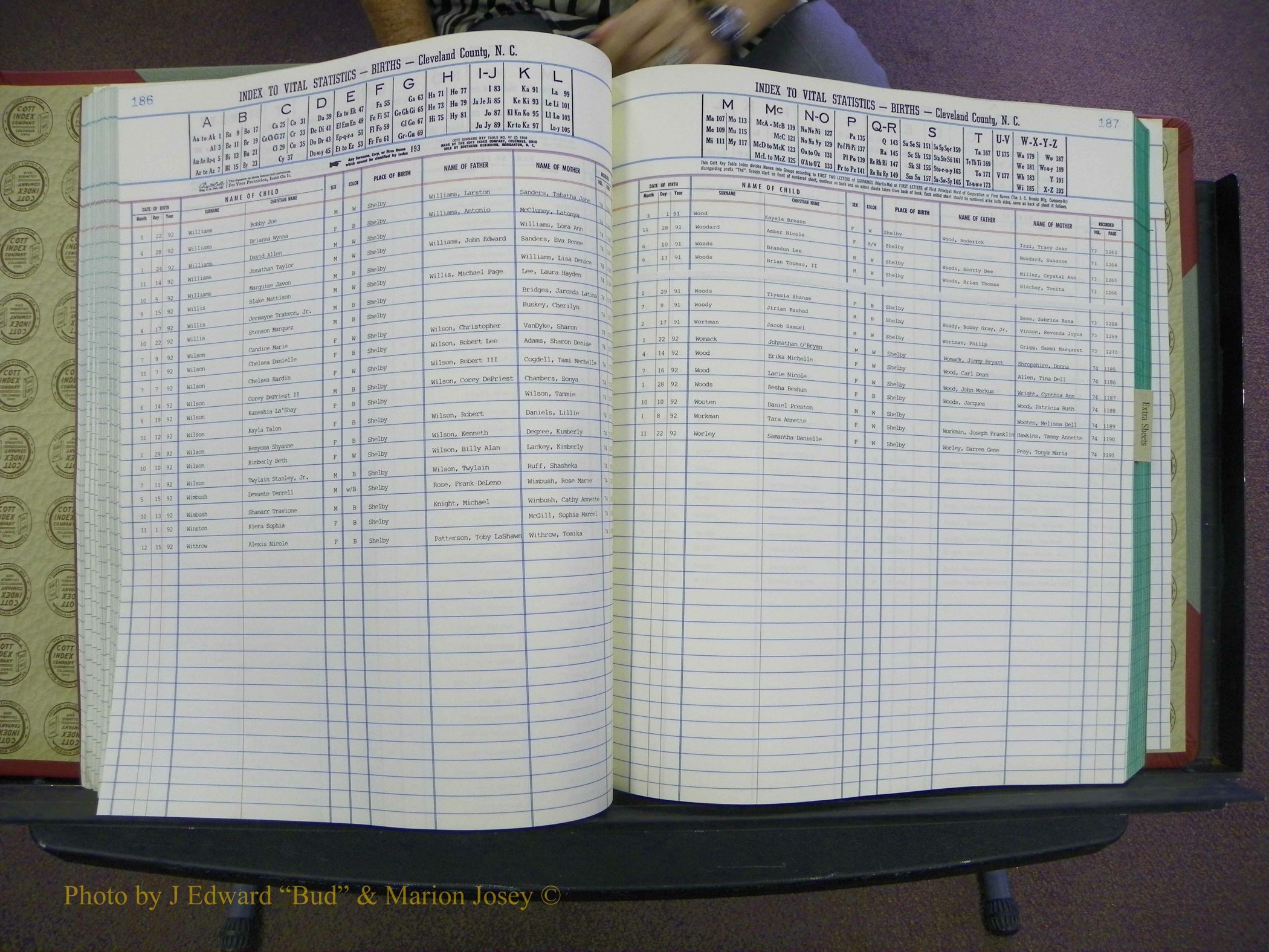 Cleveland Births, 1991-1992, + Delayed Book 2 095.JPG