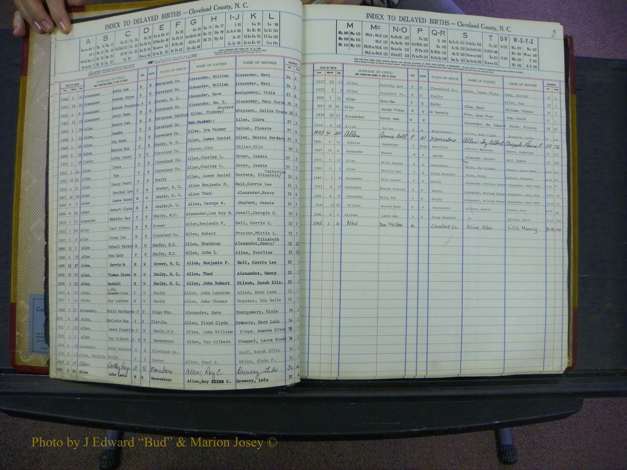 Cleveland Births, 1991-1992, + Delayed Book 2 102.JPG