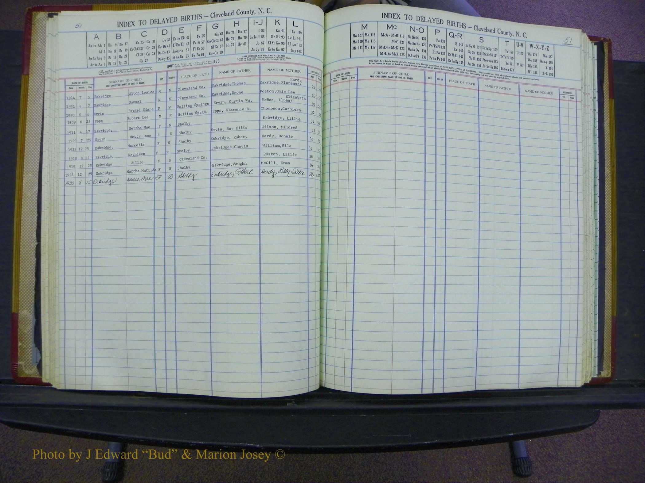 Cleveland Births, 1991-1992, + Delayed Book 2 132.JPG