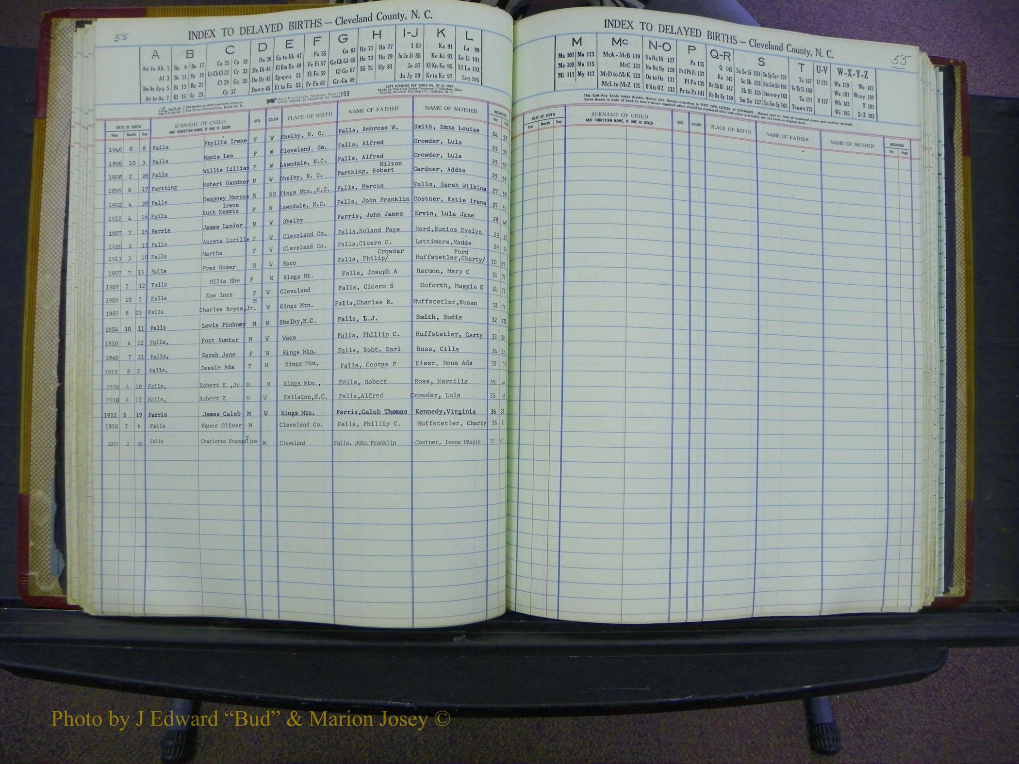 Cleveland Births, 1991-1992, + Delayed Book 2 134.JPG