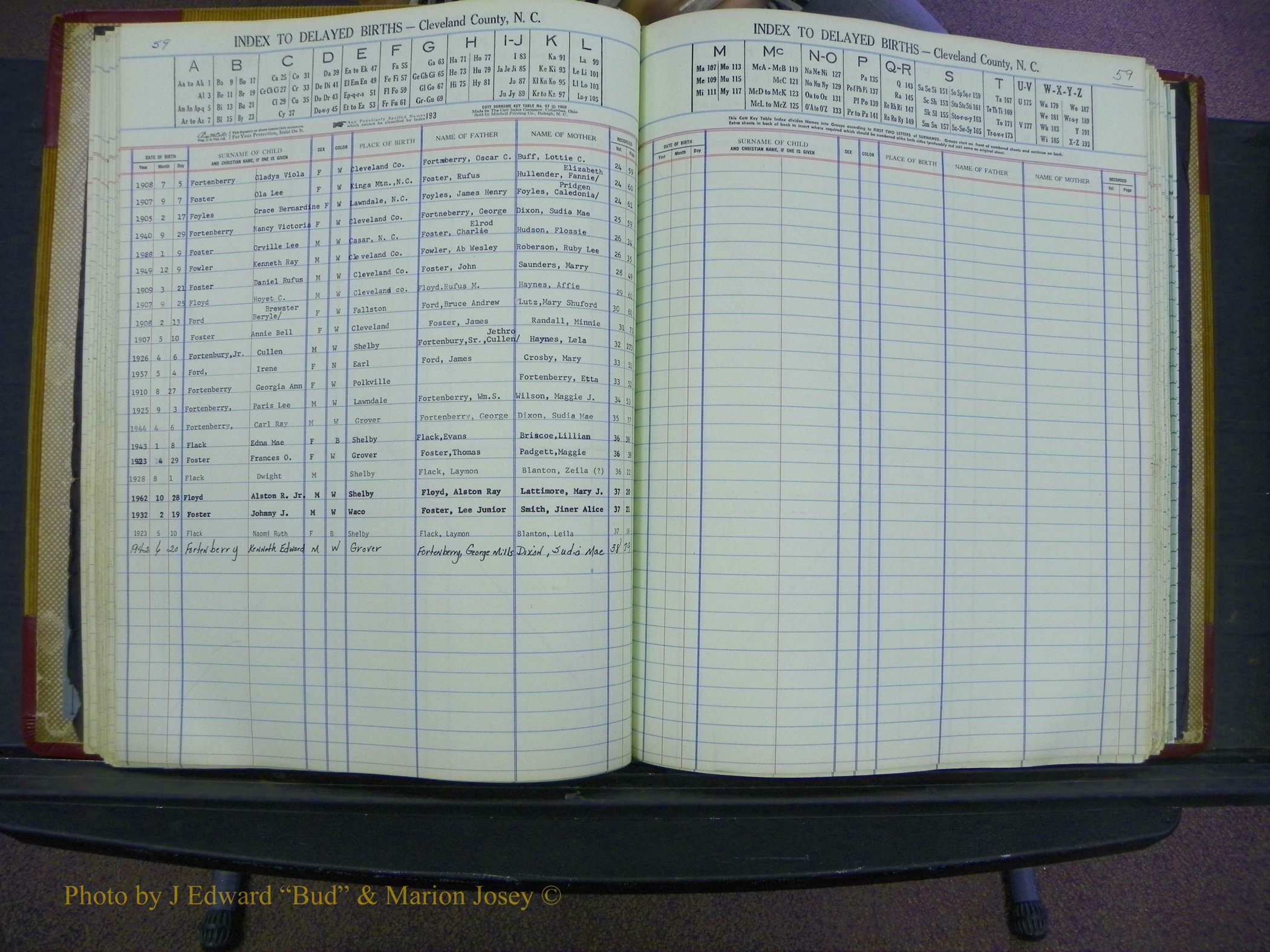 Cleveland Births, 1991-1992, + Delayed Book 2 136.JPG