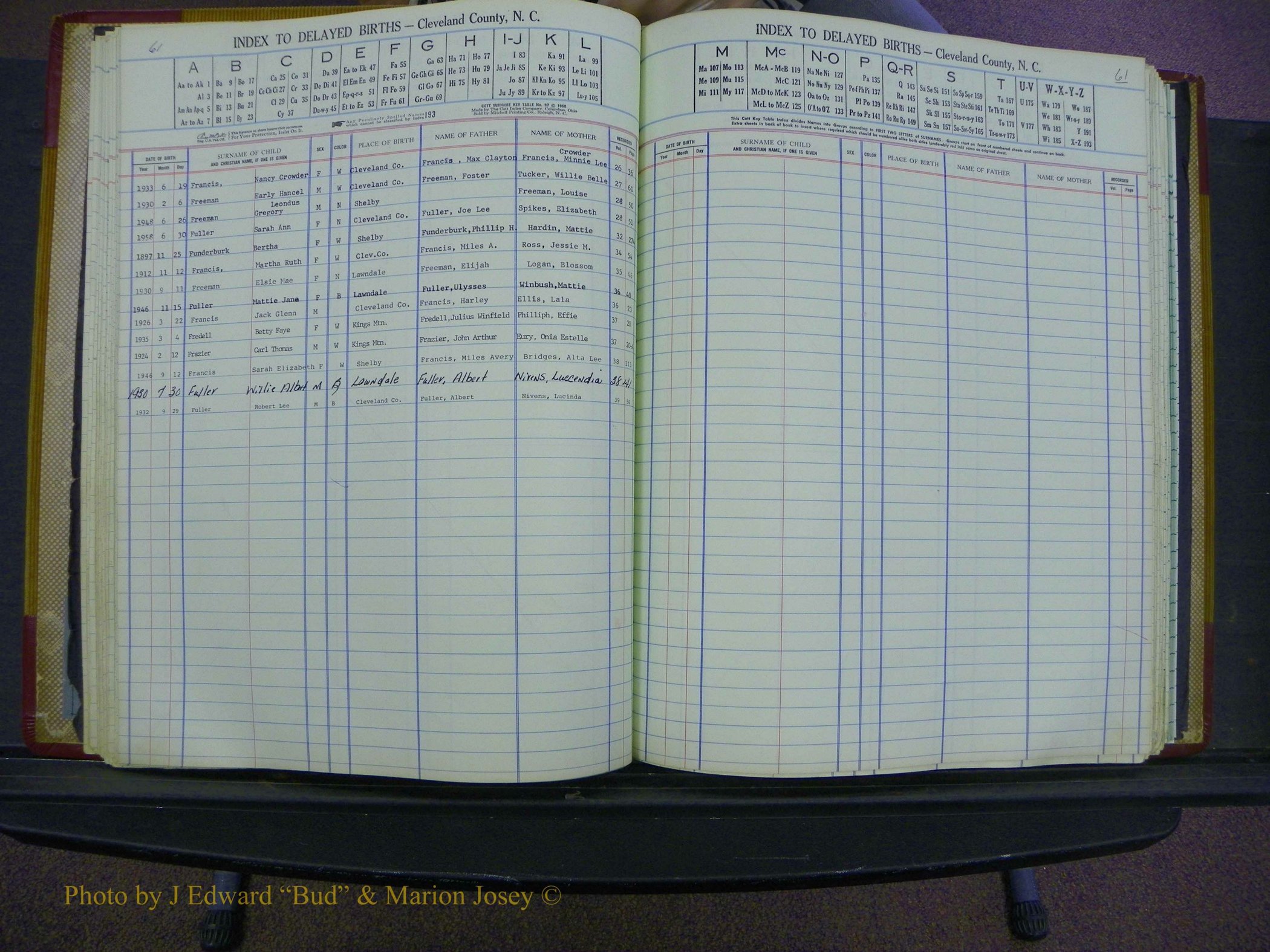 Cleveland Births, 1991-1992, + Delayed Book 2 137.JPG