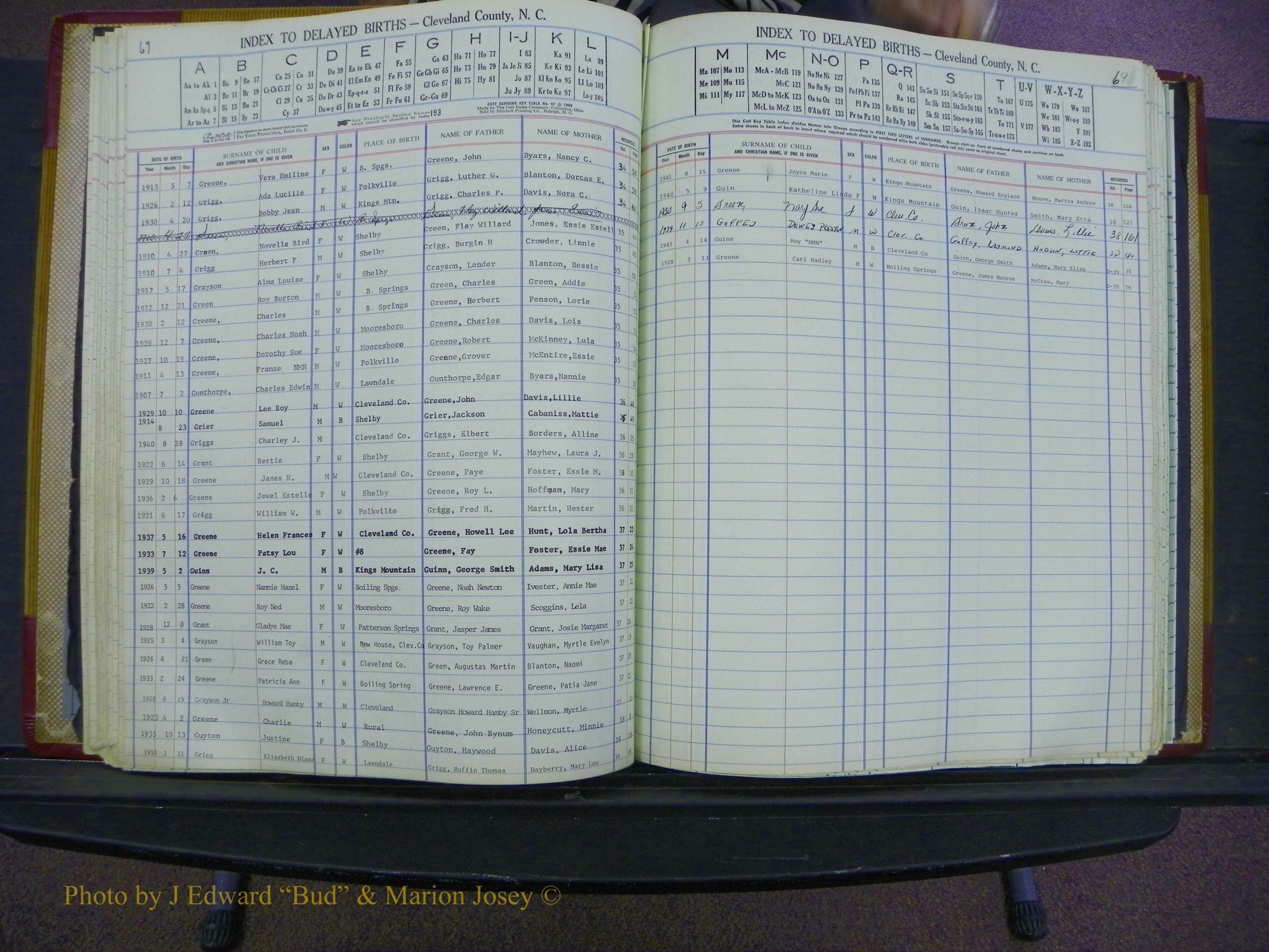 Cleveland Births, 1991-1992, + Delayed Book 2 141.JPG