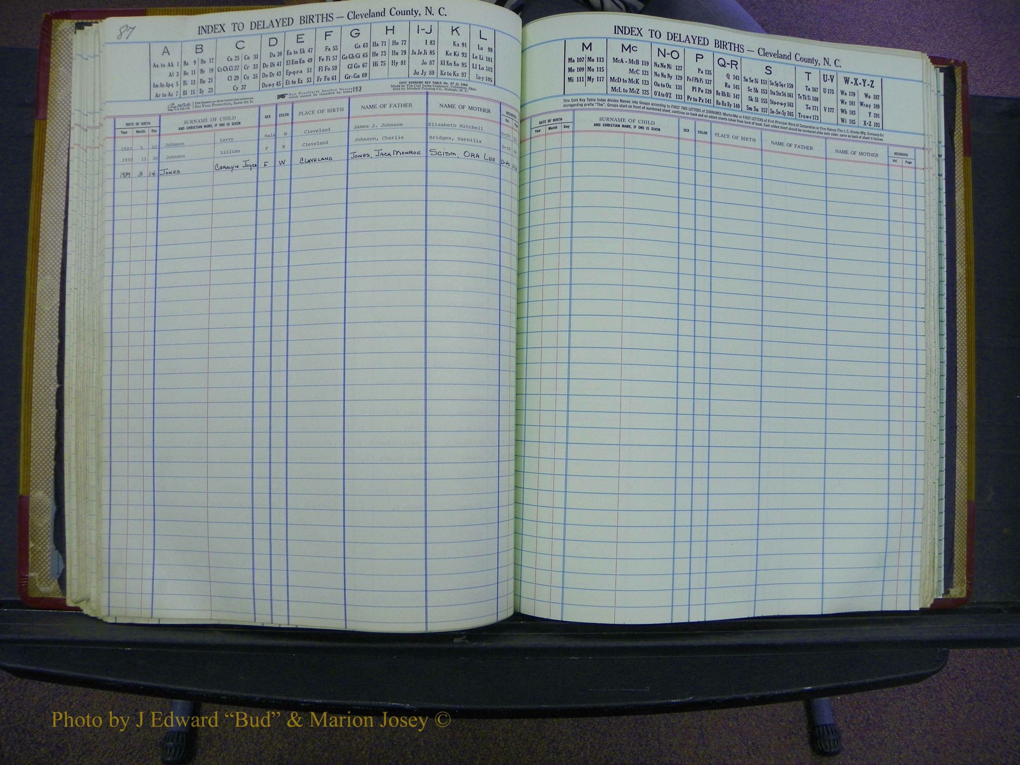 Cleveland Births, 1991-1992, + Delayed Book 2 156.JPG