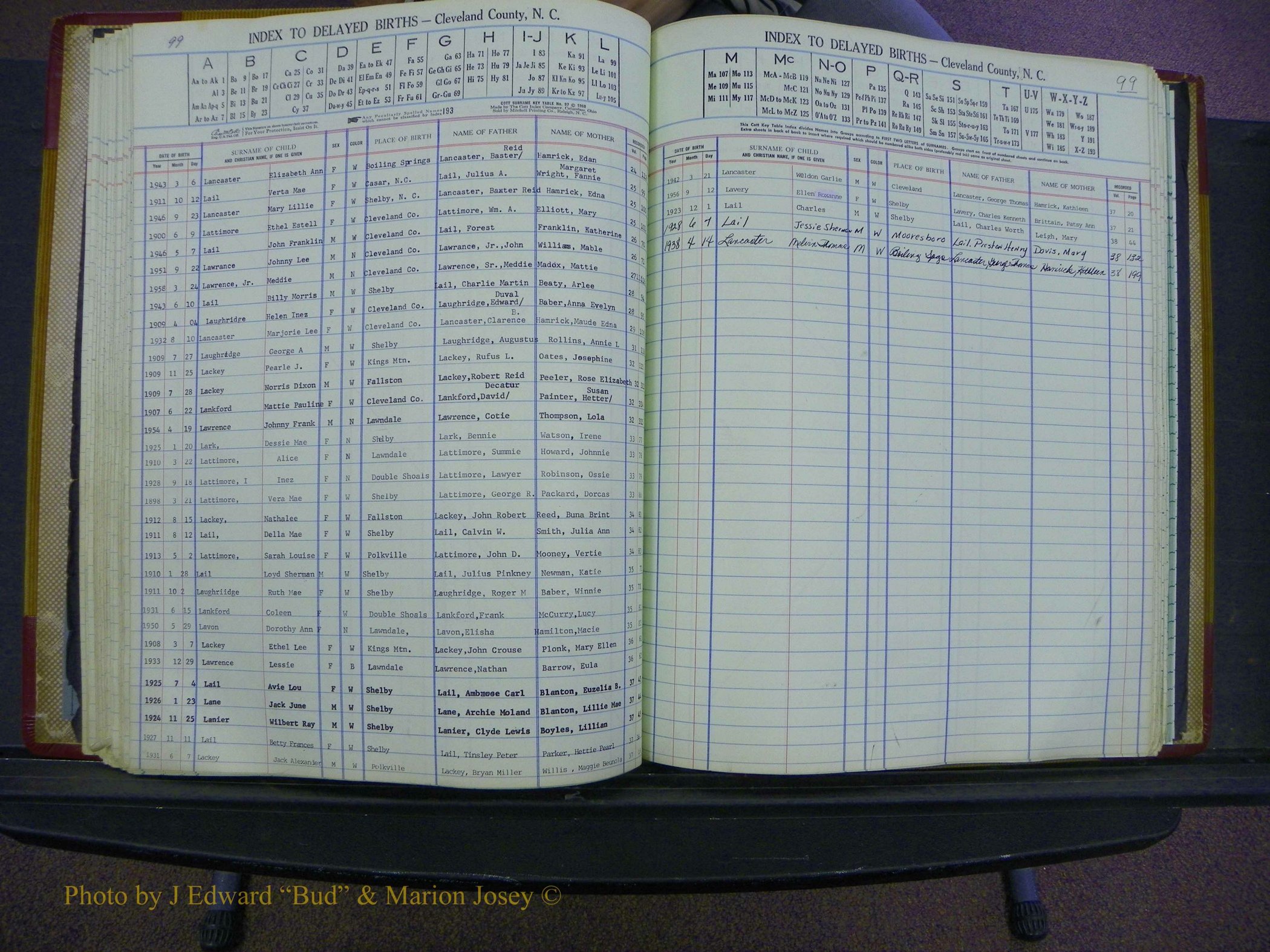Cleveland Births, 1991-1992, + Delayed Book 2 161.JPG