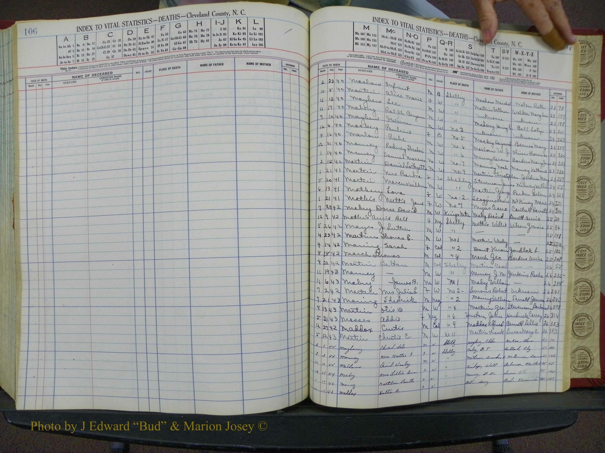 Cleveland Co, NC Deaths, A-Z, 1940-1945 (57).JPG