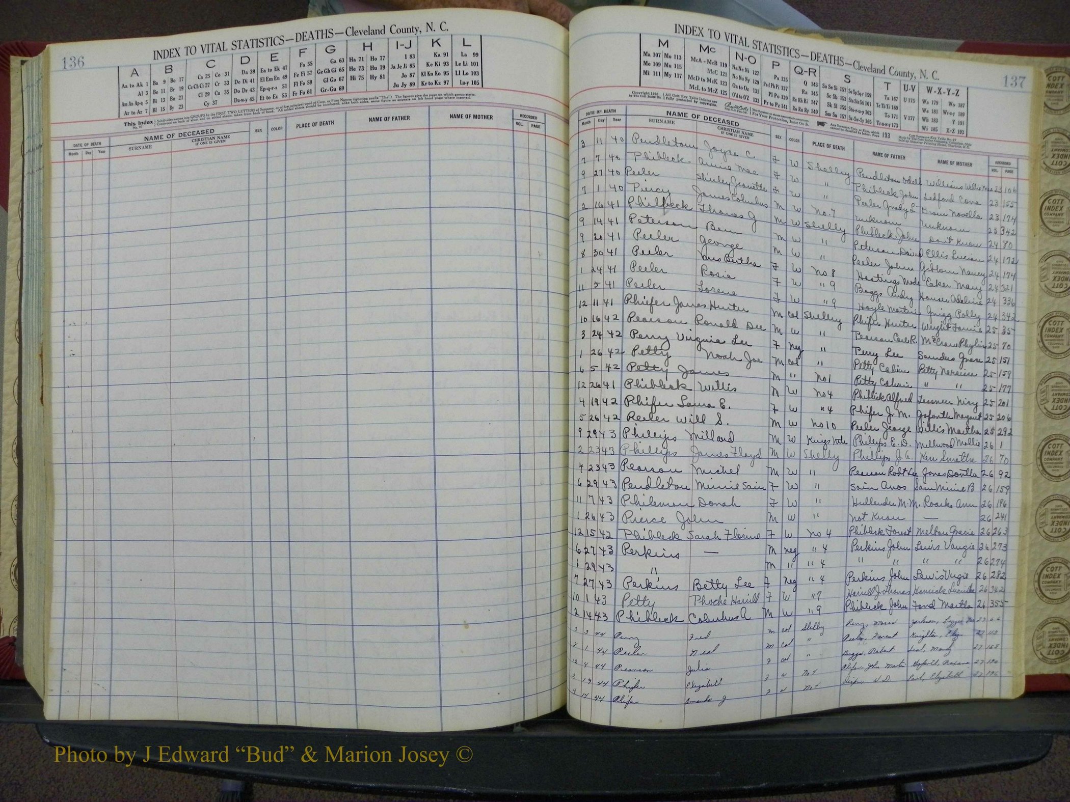 Cleveland Co, NC Deaths, A-Z, 1940-1945 (71).JPG