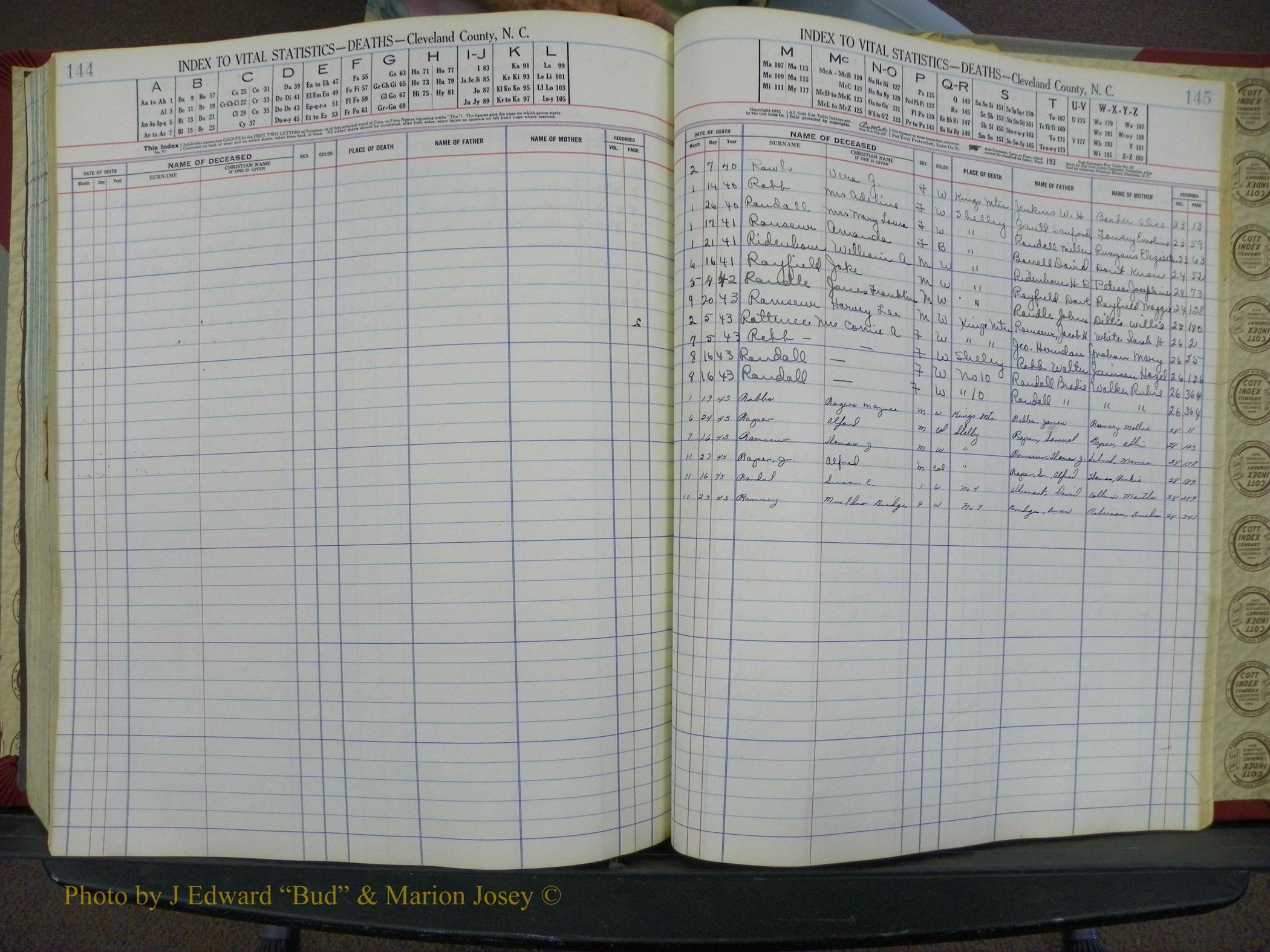 Cleveland Co, NC Deaths, A-Z, 1940-1945 (75).JPG